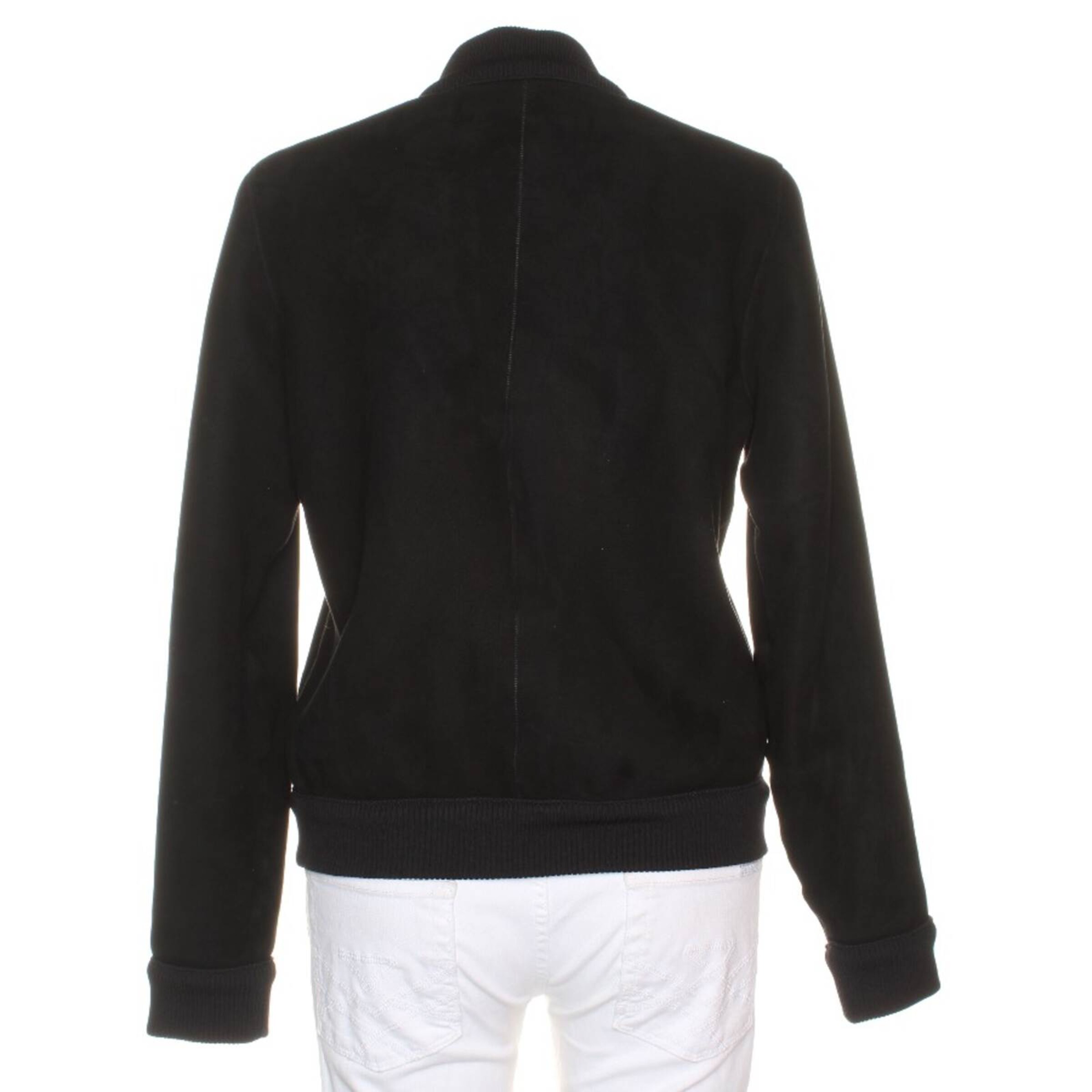 Unger Lederjacke / Ledermantel S in Schwarz