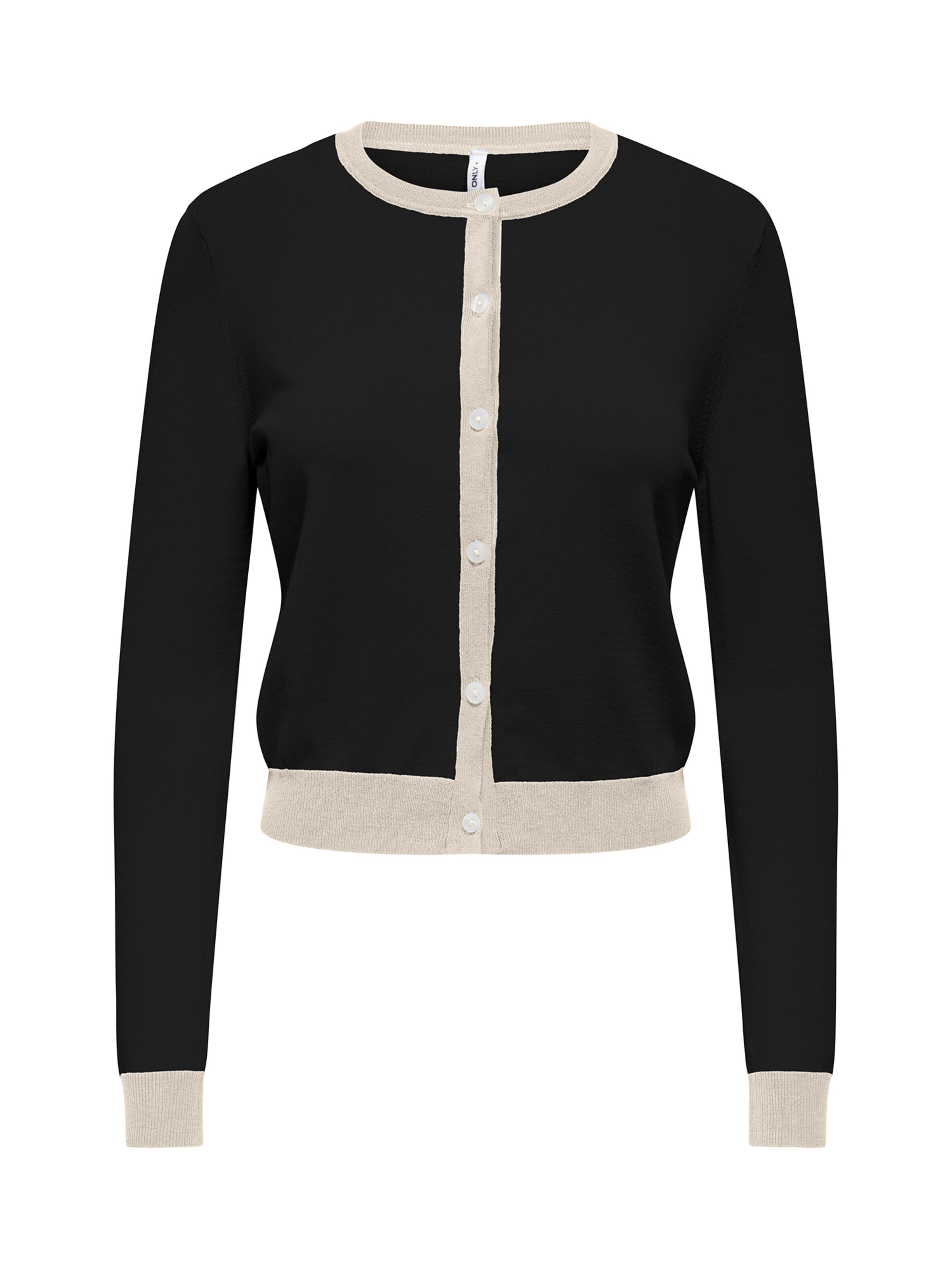 ONLY Knit Cardigan 'ONLMira' in Black: front