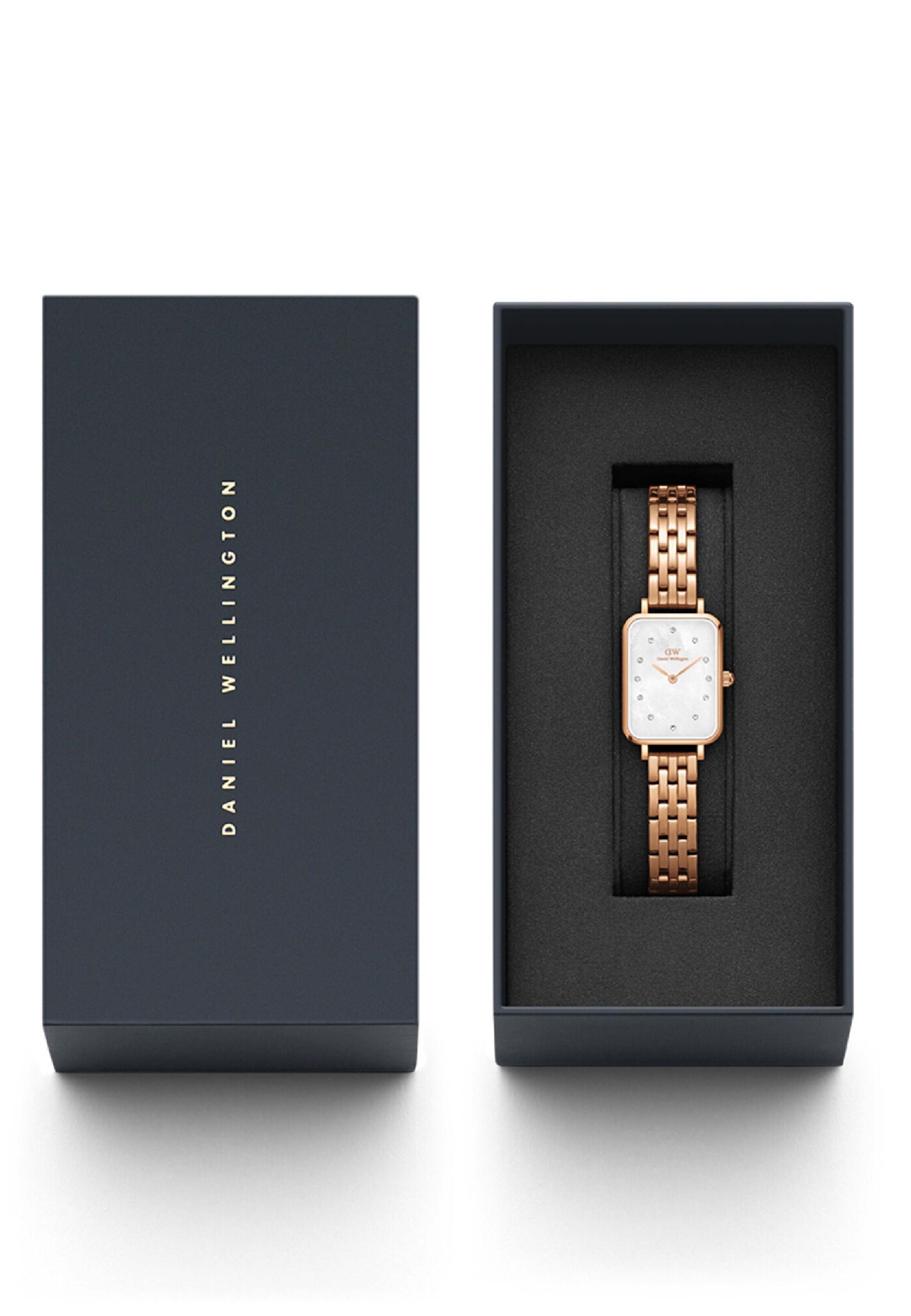 Orologio analogico ' QUADRO 5-LINK ' di Daniel Wellington in oro