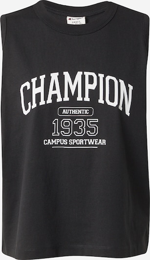 Champion Authentic Athletic Apparel Top in Anthracite / White, Item view