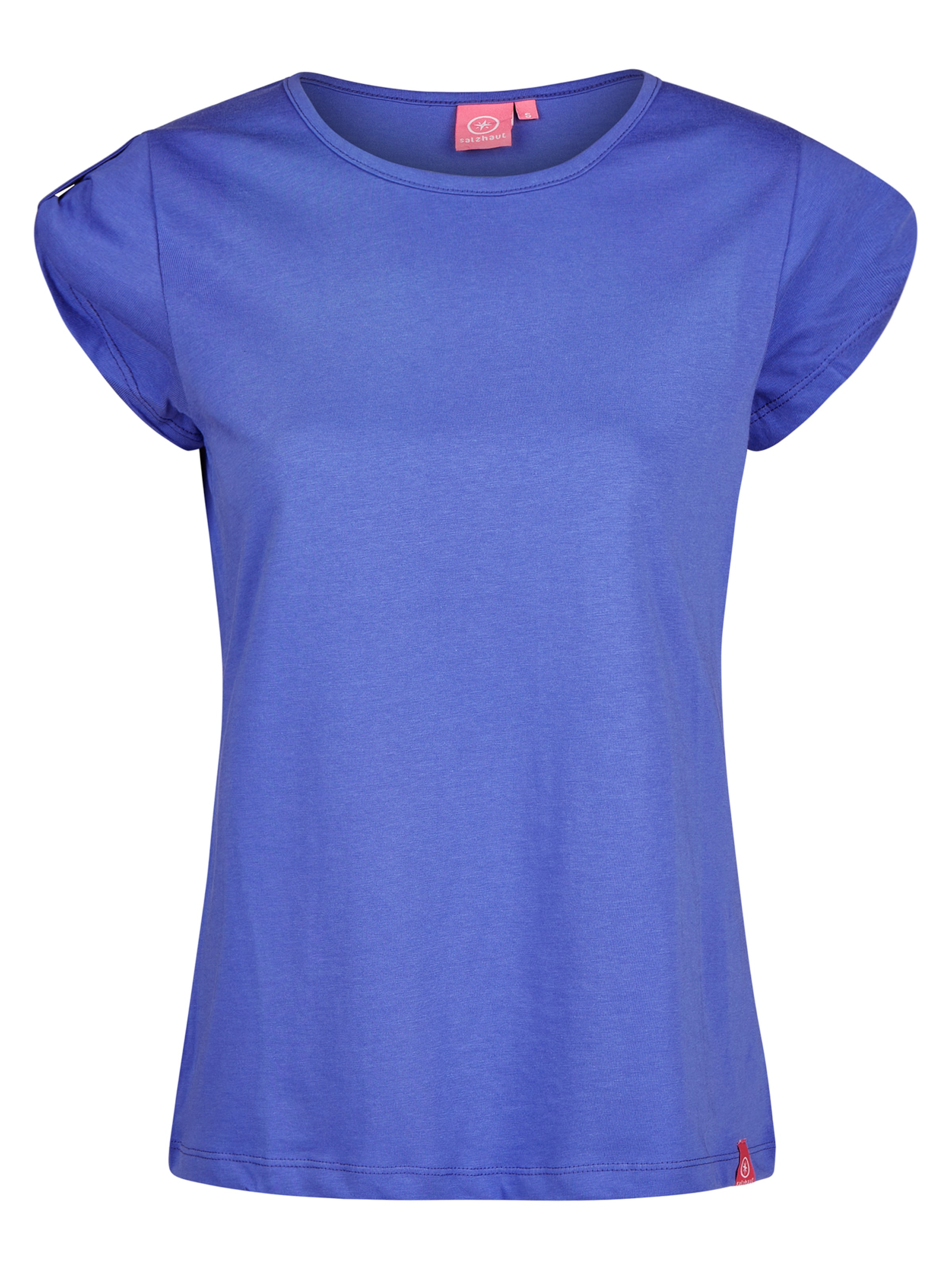 salzhaut Shirt 'Biike' in Blau: Vorderseite