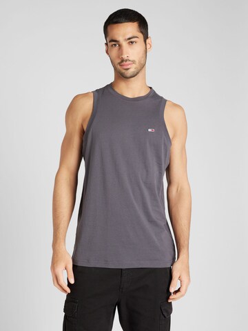 T-Shirt Tommy Jeans en gris : devant