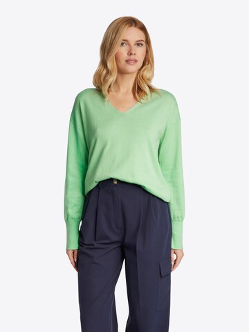 Pull-over Rich & Royal en vert : devant