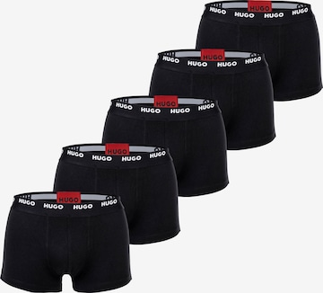 Boxers HUGO Red en noir : devant