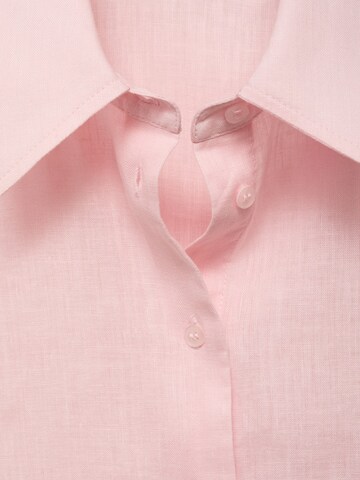 MANGO Blouse 'PAI' in Pink