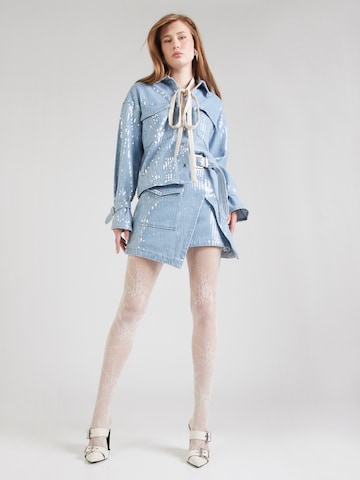 Gonna 'Sequin' di Hoermanseder in blu