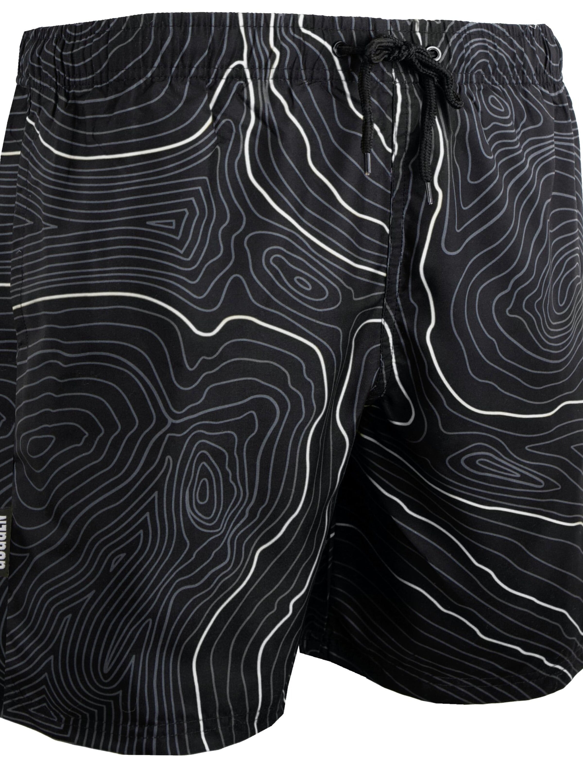 Guggen Mountain Swimming shorts 'Boardshorts 2335' in White
