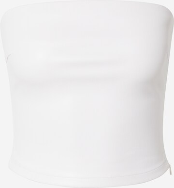 Top 'Cassidy' di LENI KLUM x ABOUT YOU in bianco: frontale