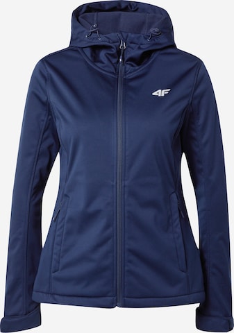4F Athletic Jacket in Blue: front