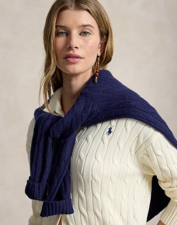 Polo Ralph Lauren Πλεκτή ζακέτα σε μπεζ
