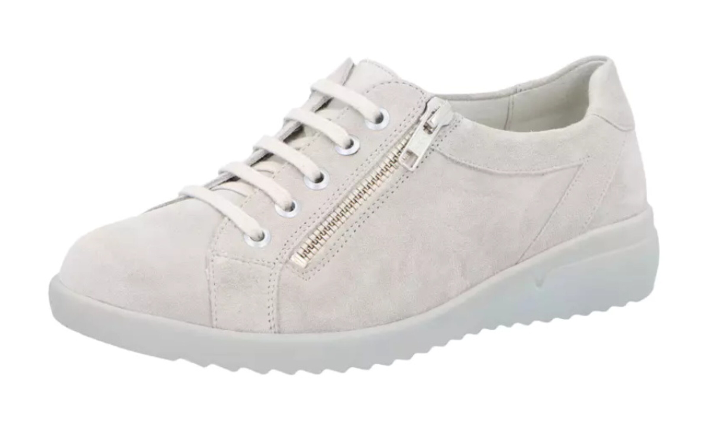 SOLIDUS Lace-up shoe in Beige: front