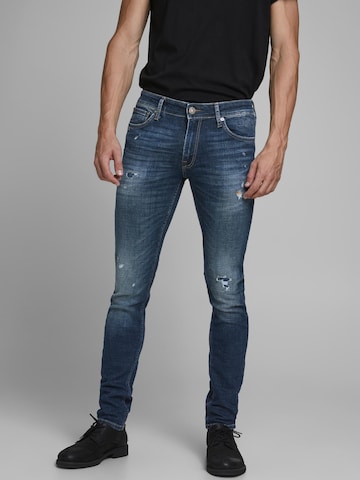 JACK & JONES Jeans 'Liam' in Blauw: voorkant