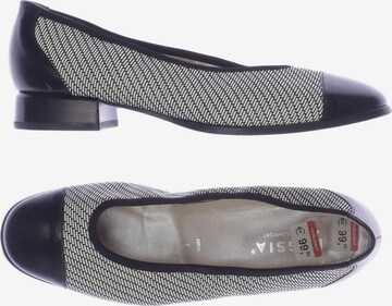 HASSIA Flats & Loafers in 38 in Black: front