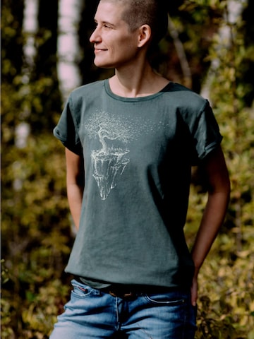 Life-Tree Shirt 'Fairwear  Maple Island'‌‌‌‌‌‌‌‌ in Grün