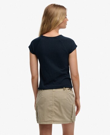 Superdry & Co Shirt 'Athletic Essentials' in Blauw