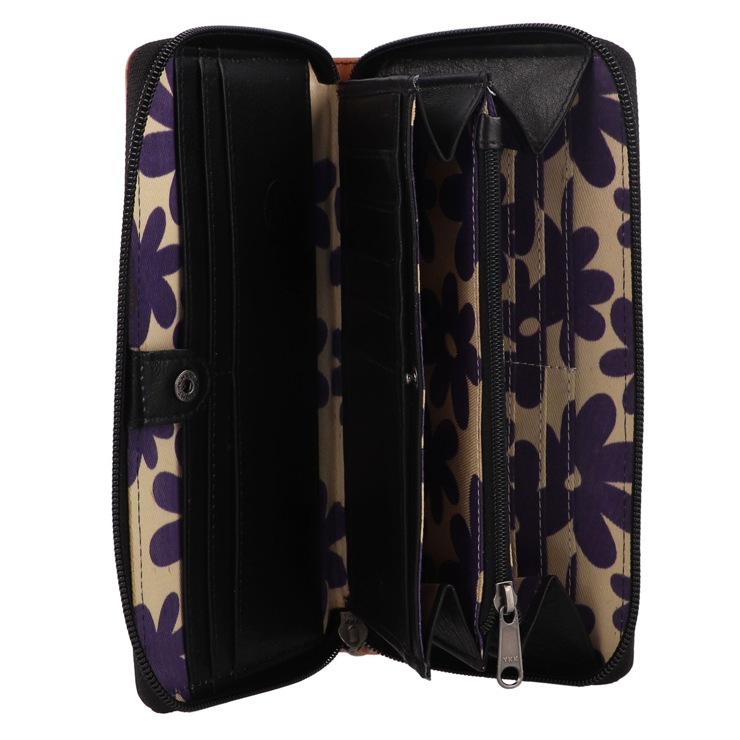 GREENBURRY Portemonnaie 'Nappa' in Braun