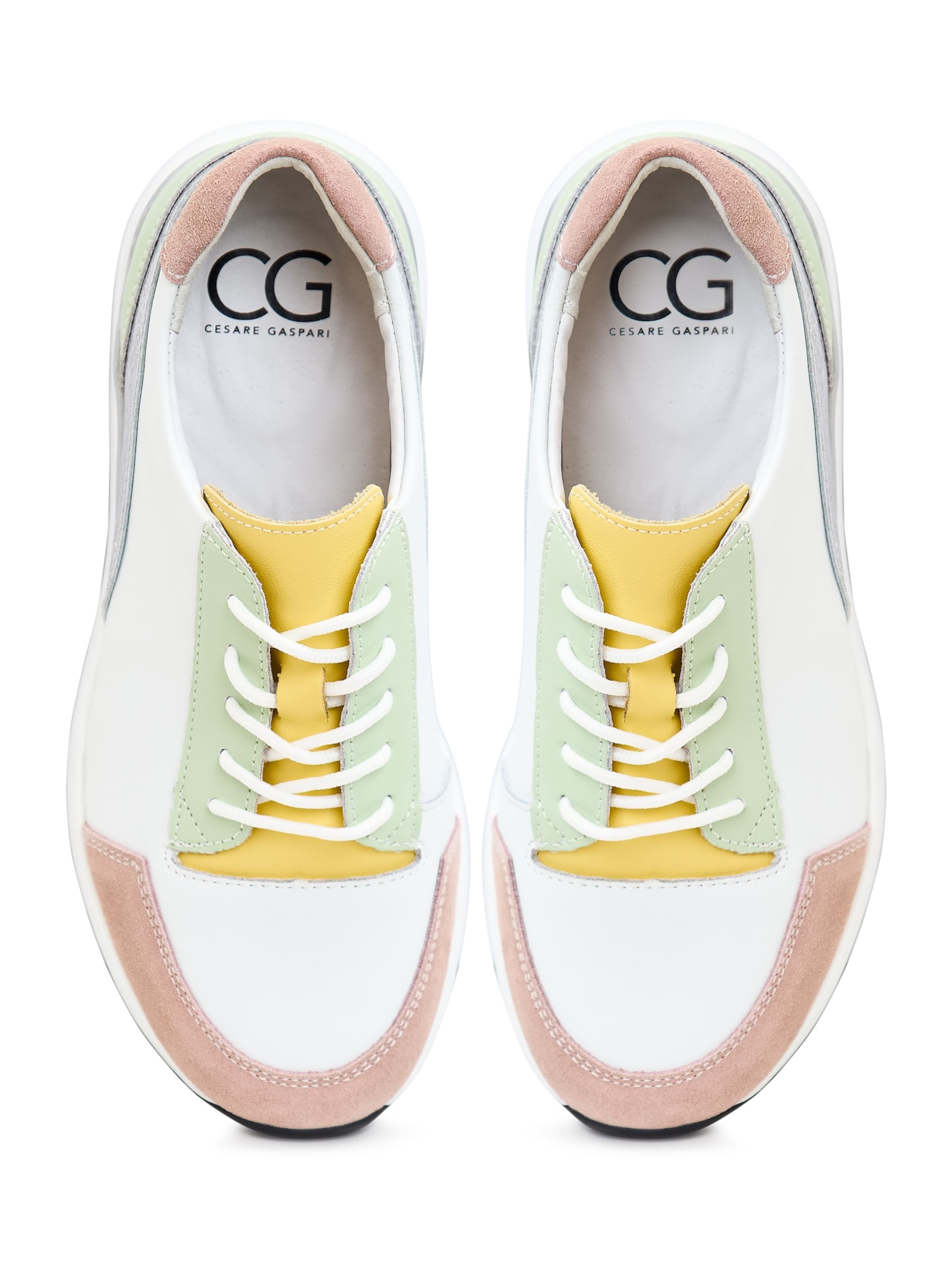 CESARE GASPARI Sneakers laag in Wit