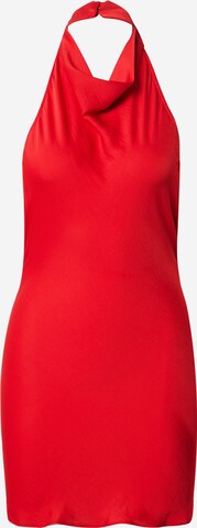 Nasty Gal Cocktail Dress in Red: front