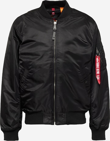 ALPHA INDUSTRIES Between Season Jacket Dragon in Black ABOUT YOU