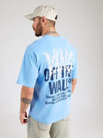 VANS Póló 'Metal Wall' - kék: elől