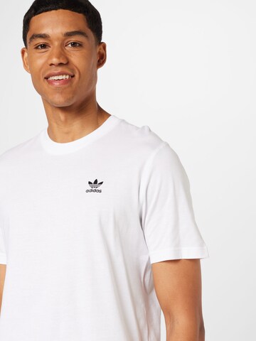 ADIDAS ORIGINALS Shirt 'Trefoil Essentials' in White