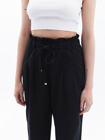 Baggy Pantalon à pince OXXO en noir