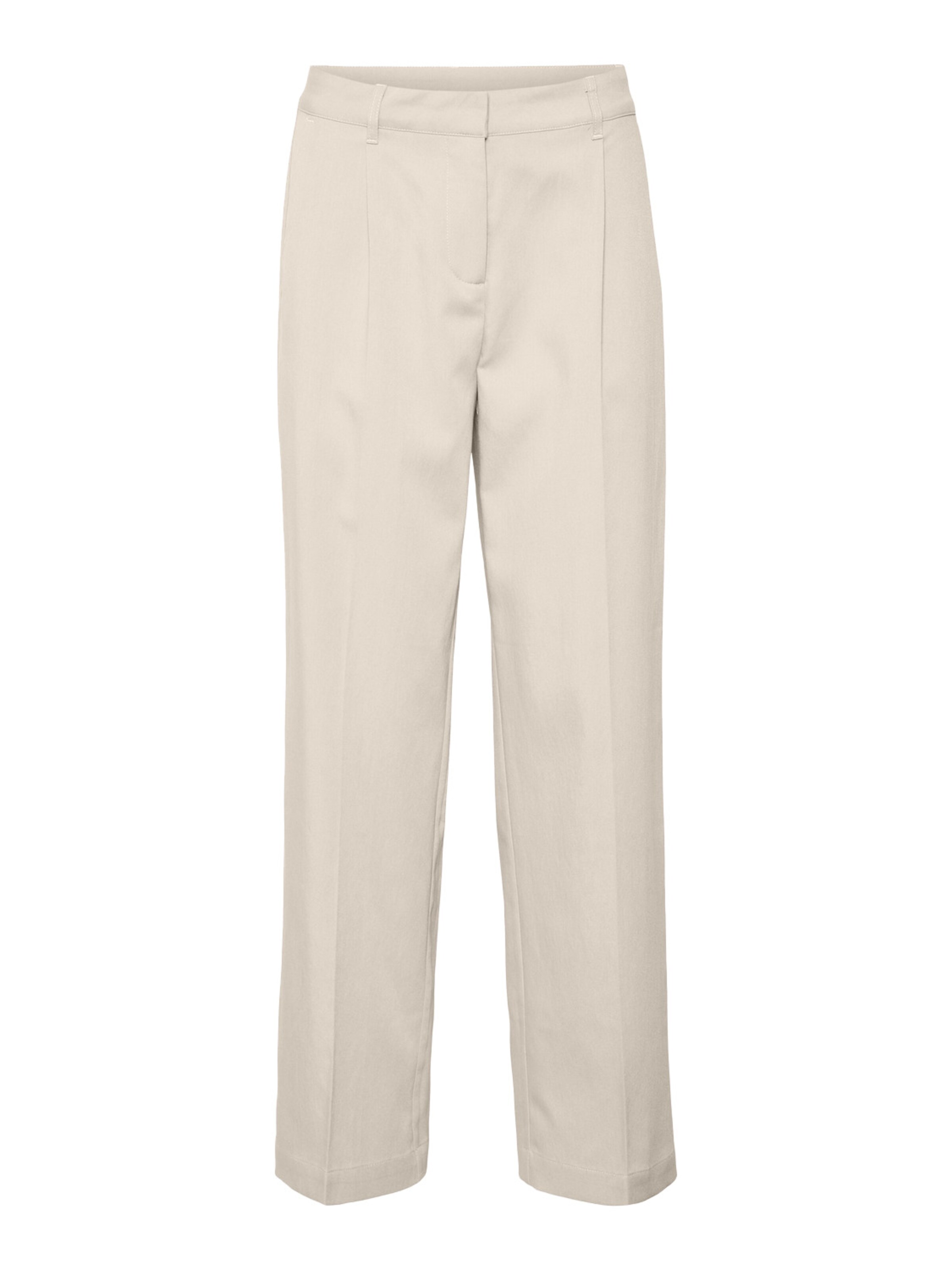 Regular Pantalon à pince 'Almond' Noisy May Petite en blanc : devant