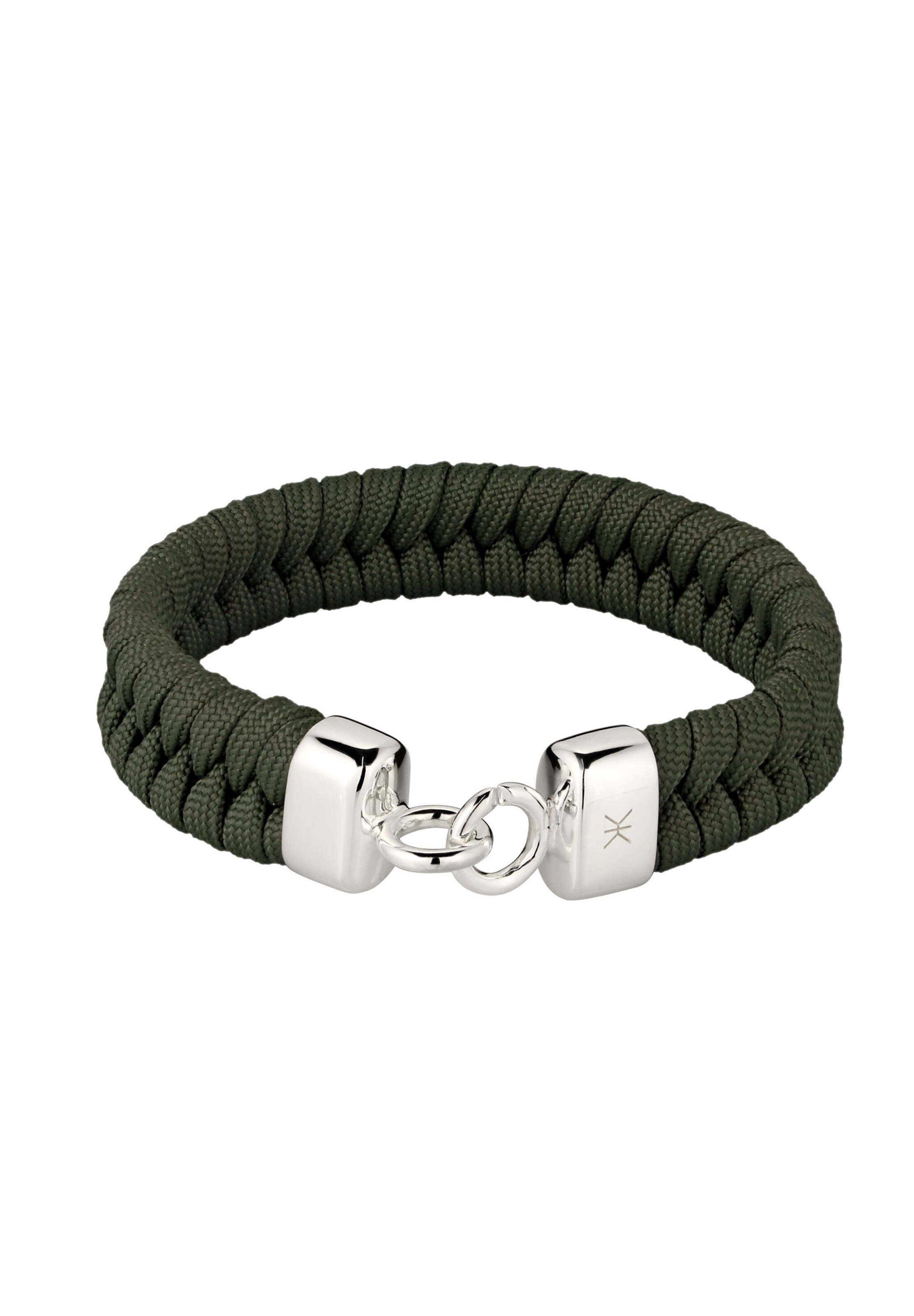 KUZZOI Bracelet en 19 en olive / argent, Vue avec produit