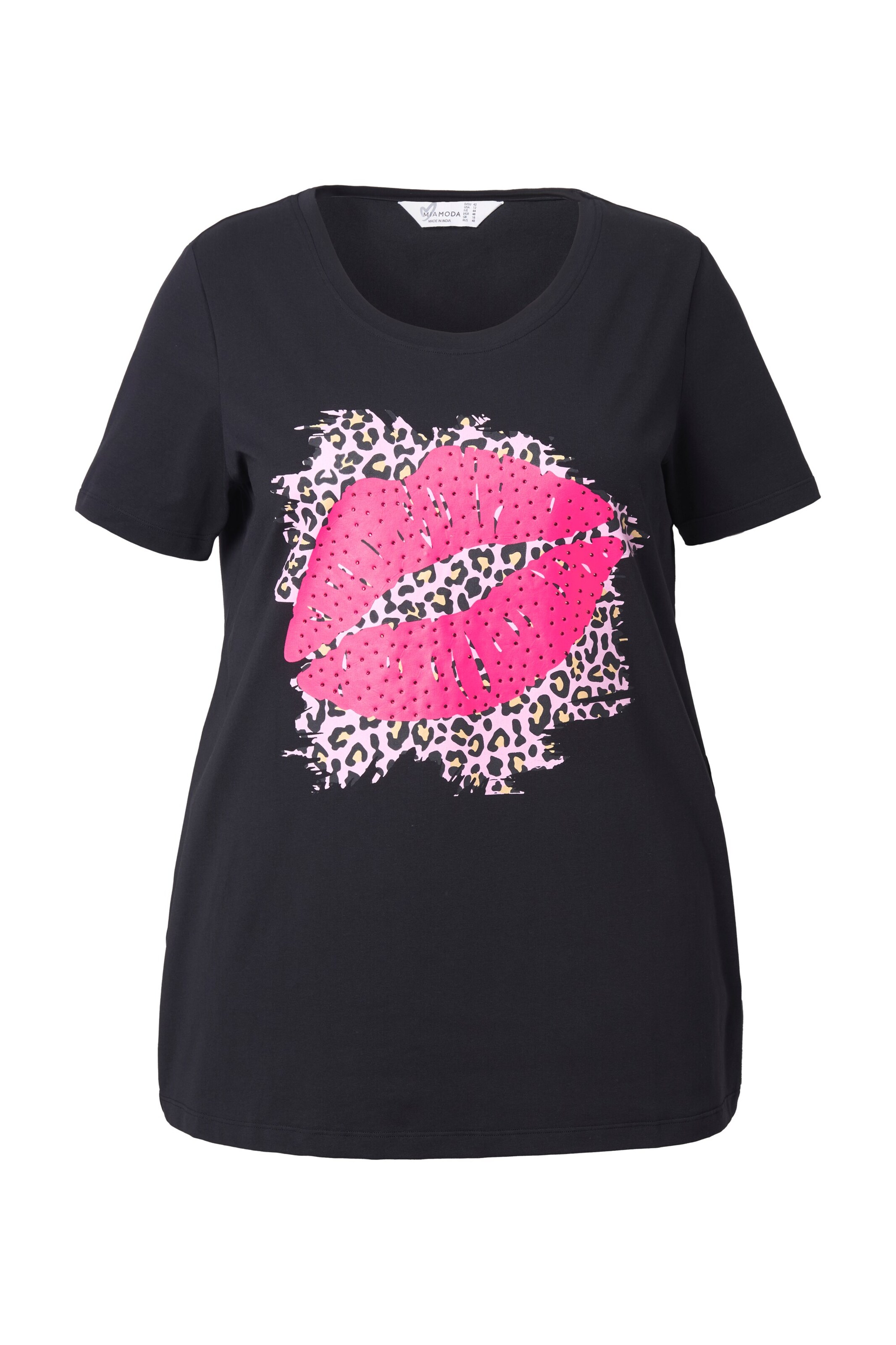 MIAMODA Shirt in Zwart: voorkant