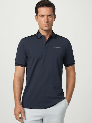 Hackett London Poloshirt in Grau: Vorderseite