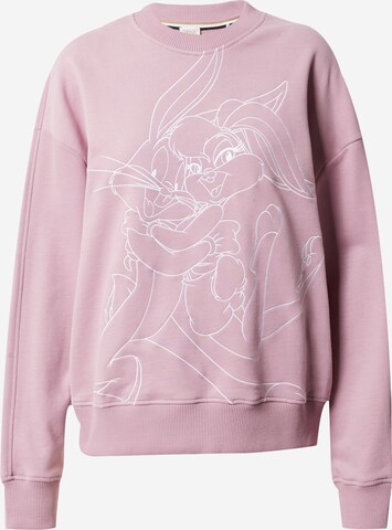 BOSS Sweatshirt 'Ecaisa' in Roze: voorkant