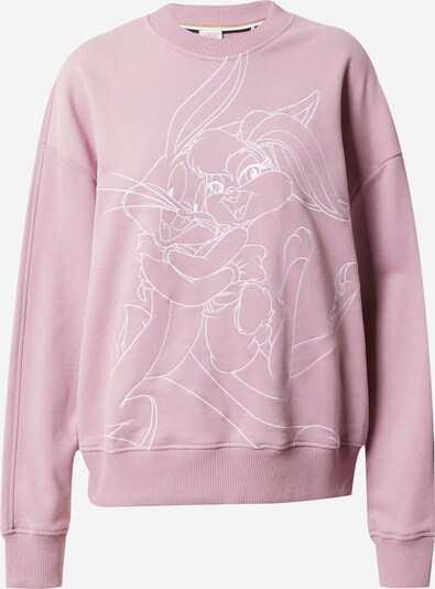 BOSS Black Sweatshirt 'Ecaisa' i rosa / off-white, Produktvy