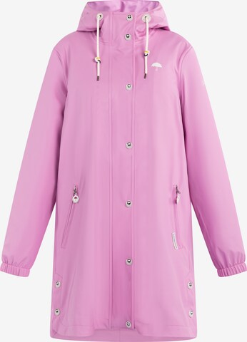 Manteau fonctionnel 'Bridgeport' Schmuddelwedda en rose : devant