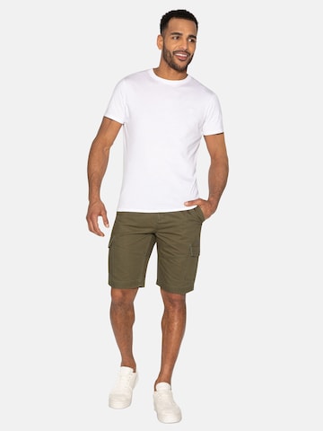 Threadbare - Loosefit Calças 'Hydro' em verde