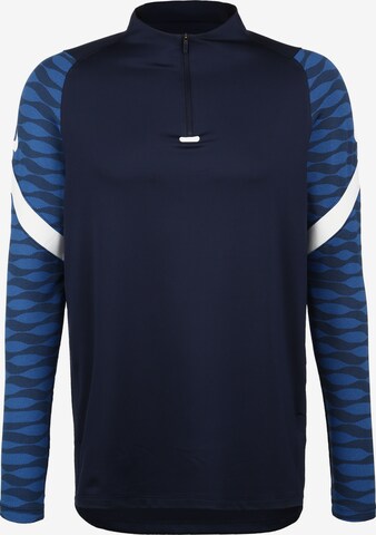 NIKE Functioneel shirt 'Strike' in Blauw: voorkant