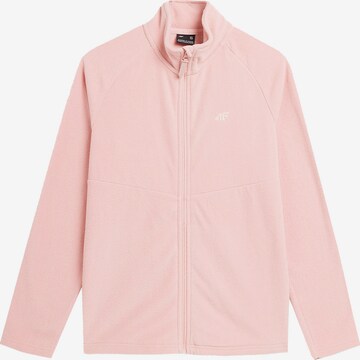 Veste en polaire fonctionnelle 'F146' 4F en rose : devant