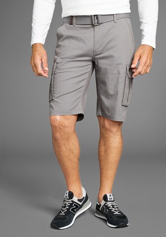 H.I.S Regular Pants in Grey: front