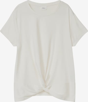 s.Oliver Shirt in Beige: front