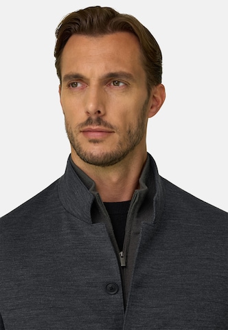 Boggi Milano Regular fit Colbert in Grijs