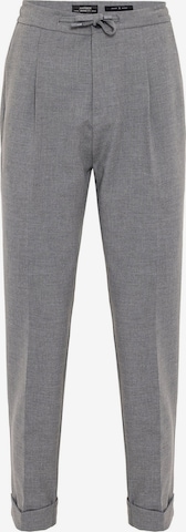 Regular Pantalon à pince Antioch en gris : devant