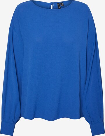 VERO MODA Blouse 'INGE' in Blauw: voorkant