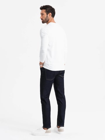 Ombre Shirt 'OM-LSBC-0124' in Wit