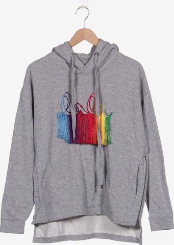 Lala Berlin Sweatshirt & Zip-Up Hoodie in S in Grey: front