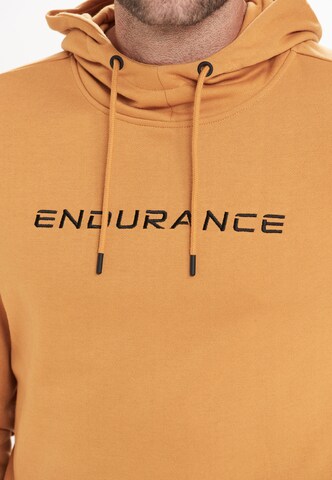 ENDURANCE Athletic Sweatshirt in Yellow