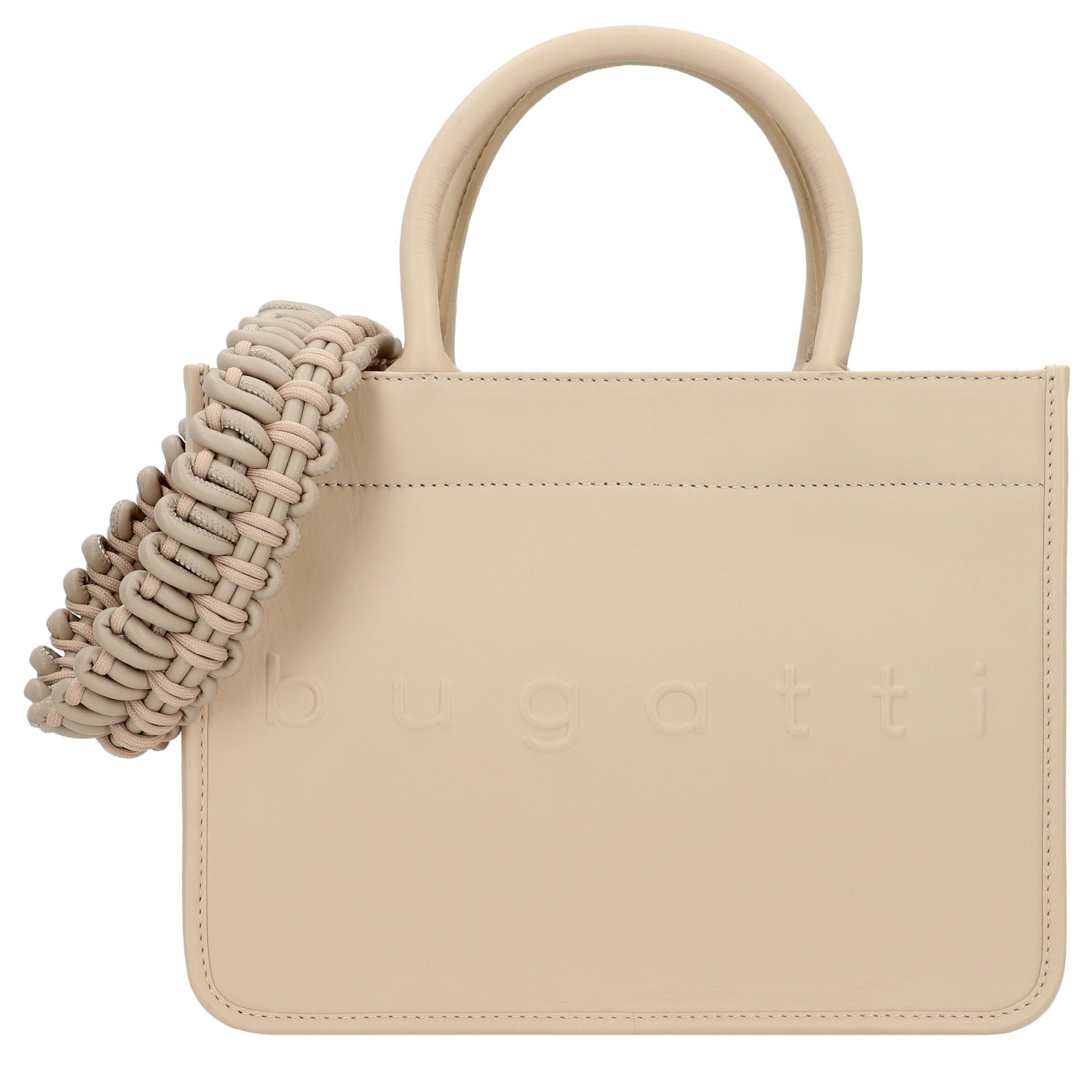 Borsa a mano 'Daphne' di bugatti in beige: frontale