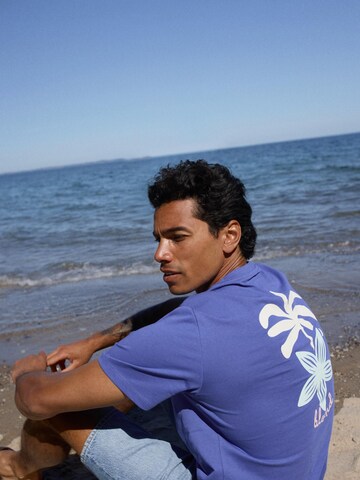 BLEND Rundhalsshirt ' BHSun ' in Blau