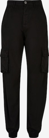 DEF Cargo Pants 'Aya' in Black: front