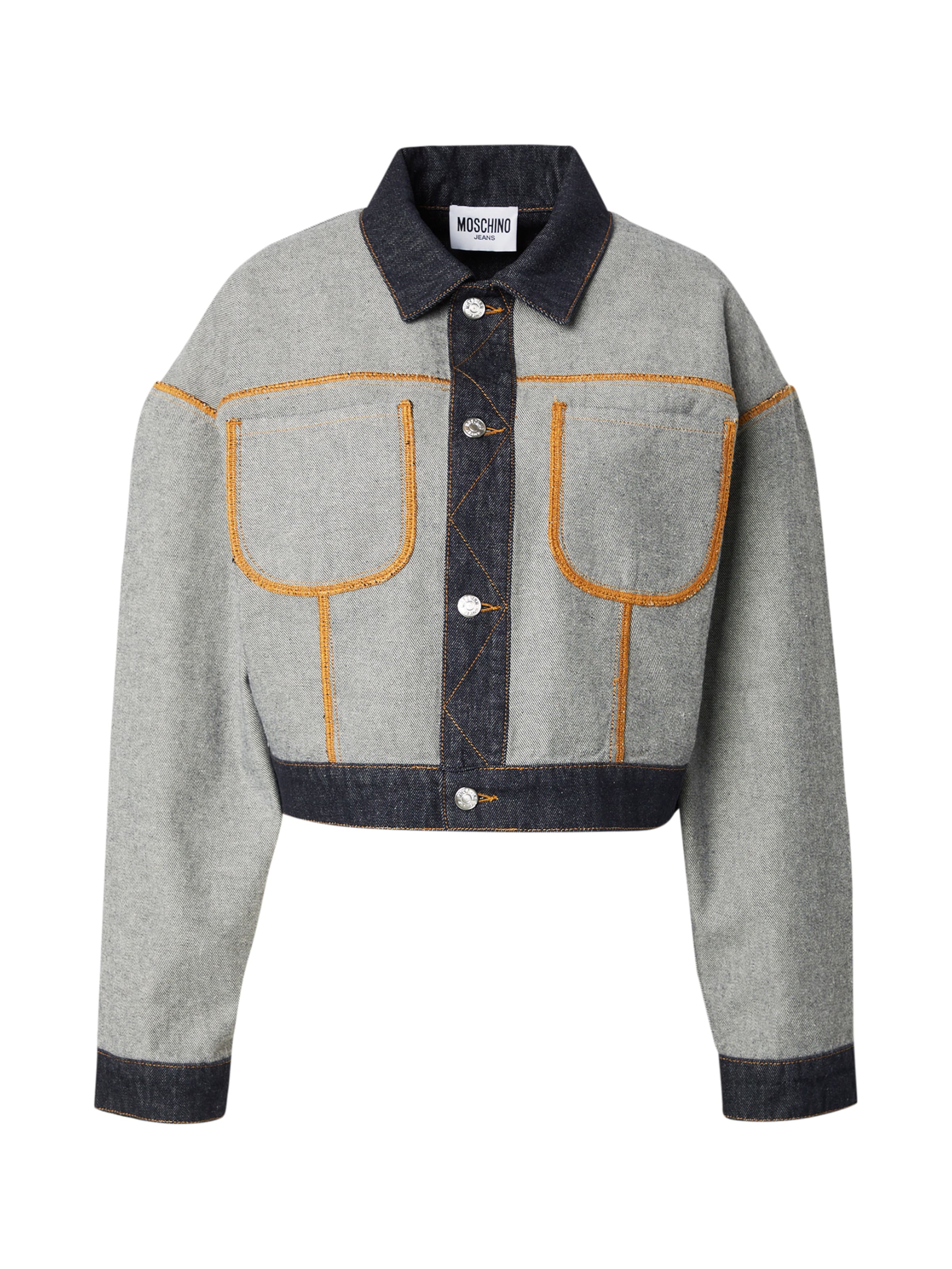 Moschino Jeans Between-season jacket in Blue: front
