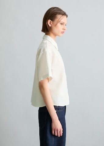 Marc O'Polo DENIM Blouse in Wit