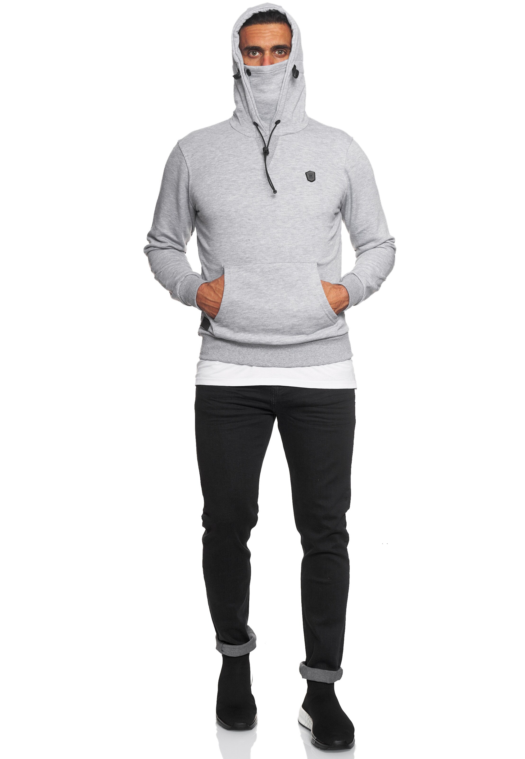 Rusty Neal Slimfit Jeans 'MELVIN' in Zwart